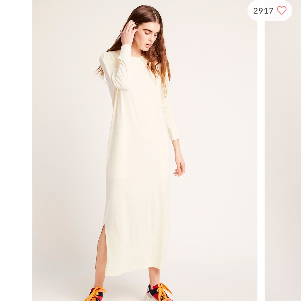 Free people midi tshirt dress - day off NWT